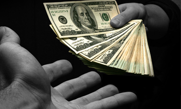 US banknotes representing recovered duty drawback